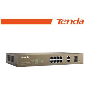 Tenda Switch PoE Desktop Smart 8 Porte 10/100Mb+2Gb+2SFP – EOL | TEF1210P-8-150W