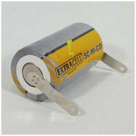 BATTERIA NI-MH SC 1,2V 3,3AH CON TERMINALI