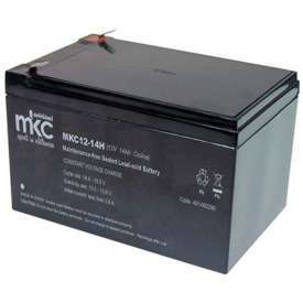 BATTERIA AL PIOMBO RICARICABILE 12V 14AH CICLICA MKC
