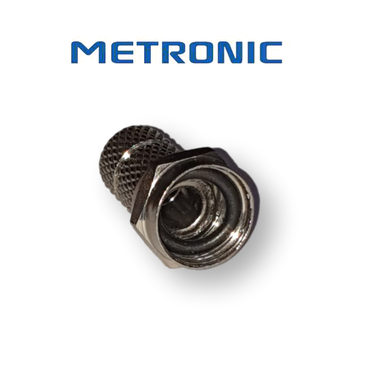 SPINA F PER CAVO TV 5MM CON O-RING METRONIC 1 SPINA F PER CAVO TV 5MM CON O-RING METRONIC