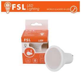 LAMPADA LED GU10 SPOT 6W 3000K 100 GRADI 540LM ANTIRIFLESSO FSL
