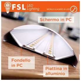 Alternative view of PLAFONIERA LED LINEARE IP20 150CM 45W 3150LM 4000K