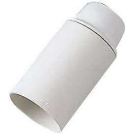 PORTALAMPADA E14 LISCIO BIANCO