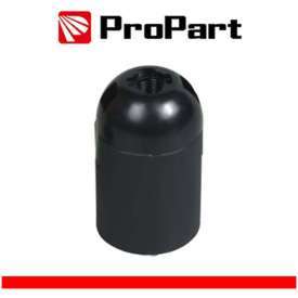 PORTALAMPADA E27 4A 60W NERO PROPART
