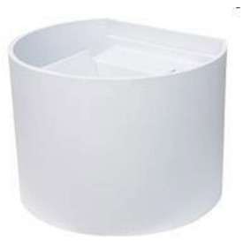 PUNTO LUCE DA PARETE ROTONDO IP54 7W BIANCO