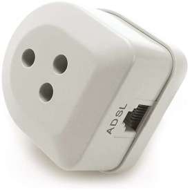 FILTRO ADSL SPINA TRIPOLARE BIANCO