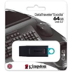PEN DRIVE 64GB KINGSTON USB3.2 EXODIA PEN DRIVE 64GB KINGSTON USB3.2 EXODIA