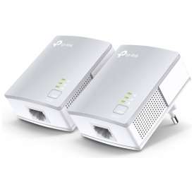 TP-Link Starter Kit Powerline, 1 Porta Ethernet, 600 Mbps 2 pz – TL-PA411 KIT