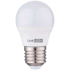 Lampadina a sfera LED 6W E27 3K – Illuminazione calda 450 Lm