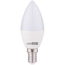 Lampadina a oliva LED 4W E14 3K – Illuminazione calda 320 Lm