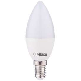 Lampadina a oliva LED 4W E14 6K – Illuminazione fredda 320 Lm