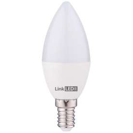 Lampadina a oliva LED 6W E14 3K – Illuminazione calda 450 Lm