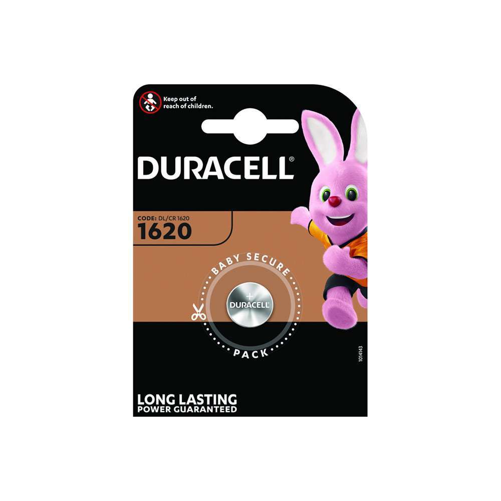 BATTERIA DURACELL 1620 3V 1 PEZZO LITIO 1 BATTERIA DURACELL 1620 3V 1 PEZZO LITIO