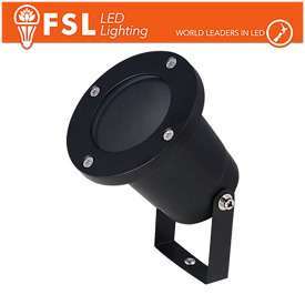 FARETTO GIARDINO ORIENTABILE PICCHETTO IP65 GU10 ANTRACITE