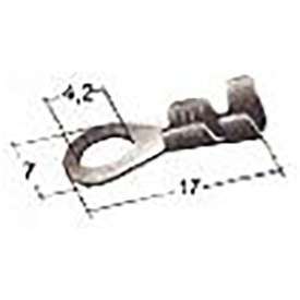 CAPICORDA AD OCCHIELLO IN OTTONE DIAM.7MM E FORO 3,2MM