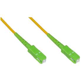CAVO FIBRA OTTICA APC SC A APC SC SINGLEMODE SIMPLEX 5MT LINK