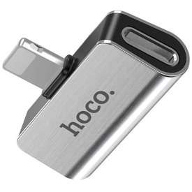 ADATTATORE AUDIO 2IN1 PER IPHONE LIGHTNING 8-PIN – IPHONE LIGHTNING 8-PIN + IPHONE LIGHTNING 8-PIN LS31 HOCO