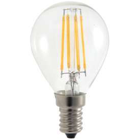 LED Filo Sfera E14 4W 6K – 470 Lm: Luce bianca fredda per un’illuminazione brillante