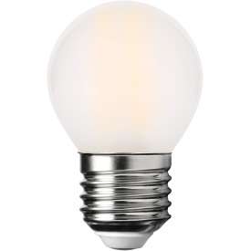 LED Filo Sfera Satin E27 4W 3K – 470 Lm: Illuminazione soffusa e piacevole per un’atmosfera accogliente