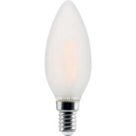LED Filo Oliva Satin E14 4W 3K – 470 Lm: Luce soffusa e piacevole per creare un’atmosfera rilassante