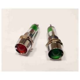 SEGNALATORE LED INCAV. 12V GIALLO