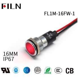 INDICATORE LUMINIOSO DA PANNELLO 220V ROSSO