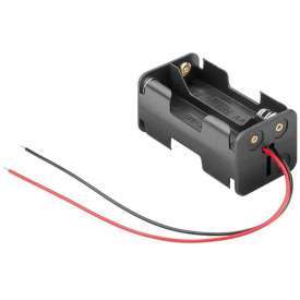 PORTABATTERIA PER 4 PILE STILO CON FILI