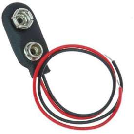 PORTABATTERIA PER PILA 9V