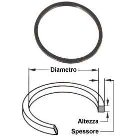 CINGHIA SEZ. QUA. D. 25X1,2X1,2