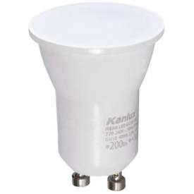 LAMPADINA LED MINI GU10 DIAMETRO 35MM 3000K 2,2W 180LM KANLUX