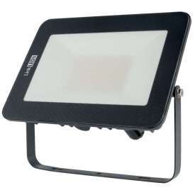 Proiettore SMD 30W, 4000K Bianco Neutro, Custodia Nera, Connettore Stagno