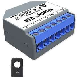 Shelly EM – Modul contatore energia Wi-Fi + pinza amperometrica 50A
