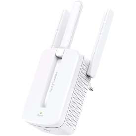 MERCUSYS Ripetitore Wireless Wifi Extender E Access Point, Velocità Single Band 300 Mbps, Tre Antenne Esterne, Tecnologia Mimo, MERCUSYS Ripetitore Wireless Wifi Extender E Access Point, Velocità Single Band 300 Mbps, Tre Antenne Esterne, Tecnologia Mimo,