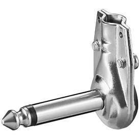 SPINA VOLANTE JACK MONO 6,3MM ANGOLATA METALLO