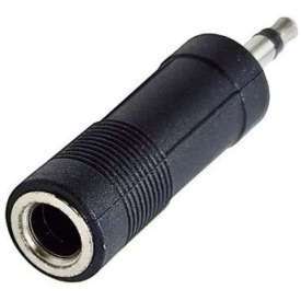ADATTATORE SPINA JACK 3,5MM MONO. – PRESA JACK 6,3MM MONO