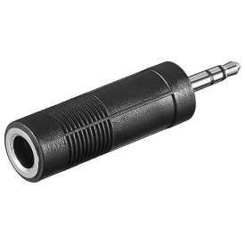 ADATTATORE SPINA JACK 3,5MM ST. – PRESA JACK 6,3MM ST.