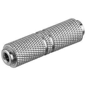 ADATTATORE PRESA JACK 3,5MM – PRESA JACK 3,5MM METALLO