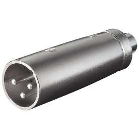 ADATTATORE XLR SPINA XLR – PRESA RCA