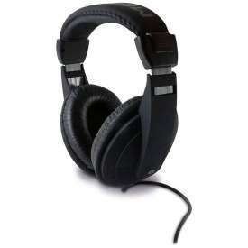 CUFFIA STEREO CONFORT CON JACK DA 3,5MM E ADATTATORE FILO 6 METRI METRONIC