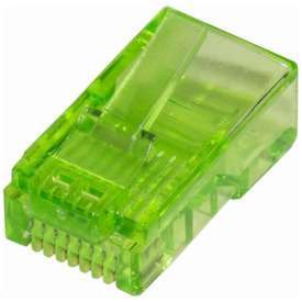 Alternative view of CONNETTORE 8 POLI CAT 5E UTP NON SCHERMATO RJ45 GIALLO LINK