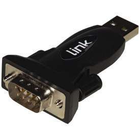 ADATTATORE DA PC USB 2.0 A PORTA SERIALE RS232 9 PIN MASCHIO CON CAVO CM 80 LINK