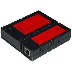 Alternative view of TESTER DI RETE PER CAVI 6 E 8 POLI, RJ11 E RJ45 CON UNITA' LOCALE E REMOTA CON 8 LED + SCHERMATURA LINK