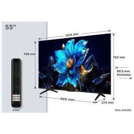Alternative view of TV 55 POLLICI QLED 4K UHD HDR CON IL PROCESSORE AIPQ E MOTION CLARITY PER UNA QUALITA' INCREDIBILE TCL 55P79K