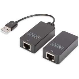 Alternative view of ESTENSORE DI LINEA USB FINO A 45 METRI TRAMITE CAVO RETE CAT 5E DIGITUS