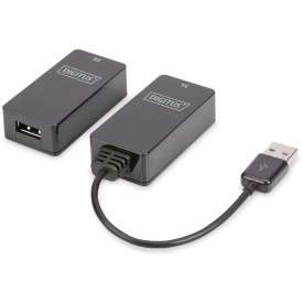 ESTENSORE DI LINEA USB FINO A 45 METRI TRAMITE CAVO RETE CAT 5E DIGITUS ESTENSORE DI LINEA USB FINO A 45 METRI TRAMITE CAVO RETE CAT 5E DIGITUS