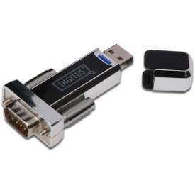 ADATTATORE CONVERTITORE DA PC USB 1.1 CON PORTA TIPO A – PORTA SERIALE RS232 9 PIN MASCHIO DIGITUS ADATTATORE CONVERTITORE DA PC USB 1.1 CON PORTA TIPO A – PORTA SERIALE RS232 9 PIN MASCHIO DIGITUS