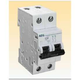 INTERRUTTORE MAGNETOTERMICO AEG 16A 1P+N 4,5KA 30MA 2 MODULI 695183