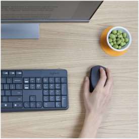 Alternative view of TASTIERA CON MOUSE WIRELESS LOGITECH MK235
