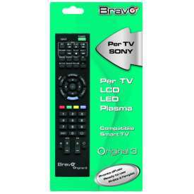 TELECOMANDO COMPATIBILE FEDELMENTE RIPRODOTTO PER TV SONY BRAVO ORIGINAL 3 90202049