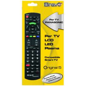 TELECOMANDO COMPATIBILE FEDELMENTE RIPRODOTTO PER TV PANASONIC BRAVO ORIGINAL 5 90202051